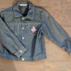 Zoom kid size 9  Vintage Denim Jacket